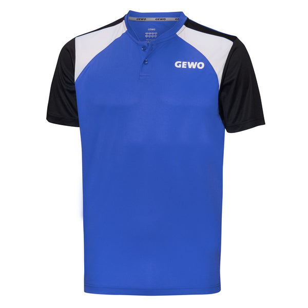 Gewo T-Shirt Zamora blauw/zwart
