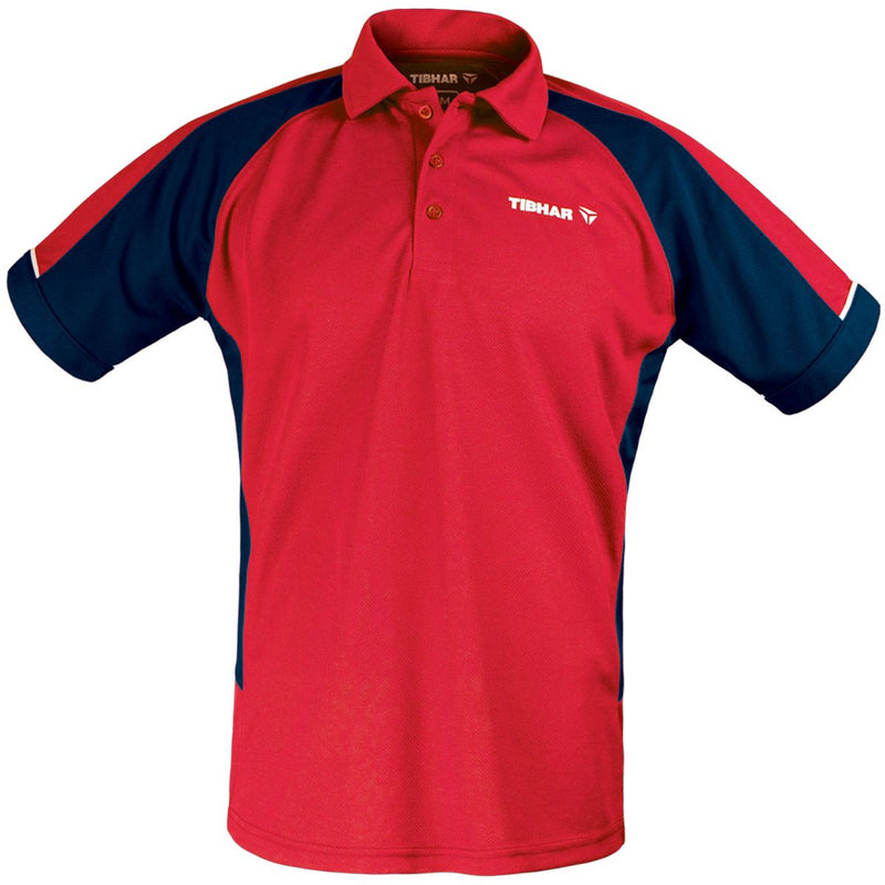 Tibhar shirt Mundo Cotton red/navy