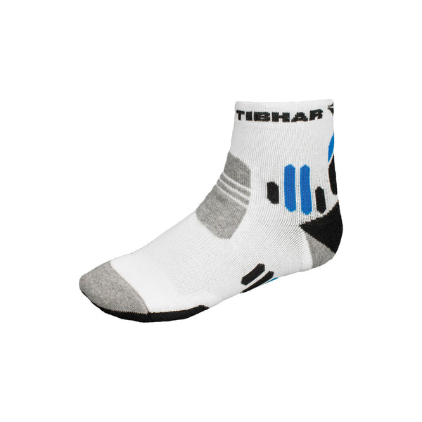 Tibhar Socks Tech II white/black/blue