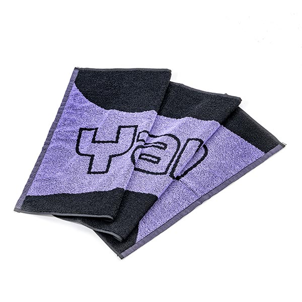 Yasaka Handdoek Purple River paars/zwart