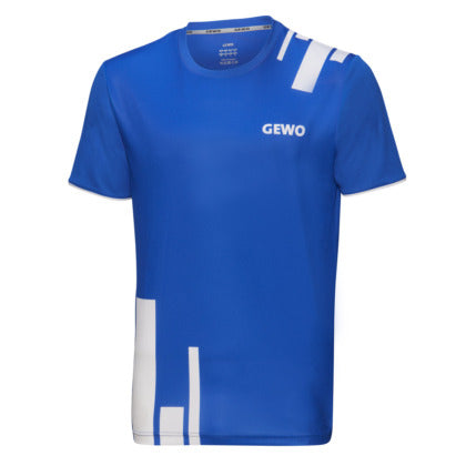 Gewo T-Shirt Bloques blue/white