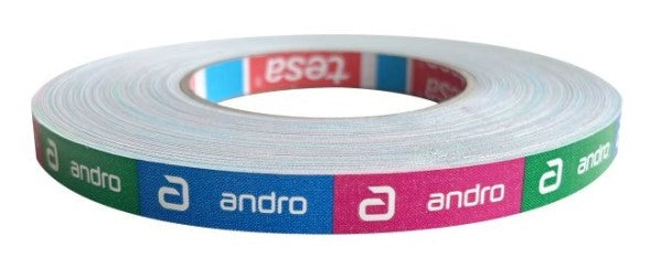 Andro Zijkantband Colors 12mm  groen/blauw/roze