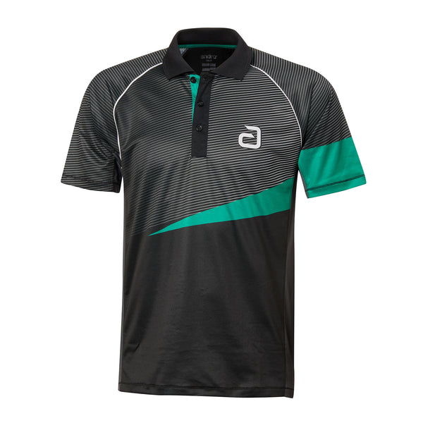 Andro Shirt  Tilston zwart/groen