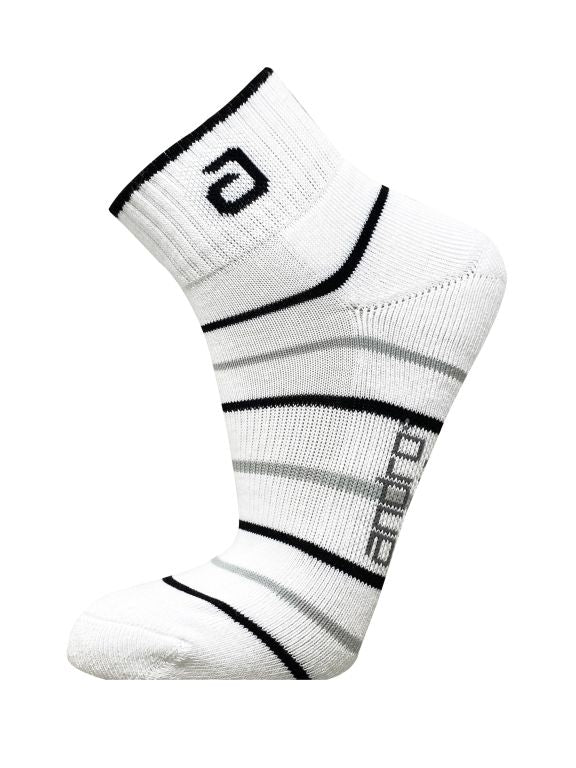 Andro sokken Pace wit/grijs/zwart
