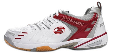 Donic schoenen Targa Flex II wit/rood