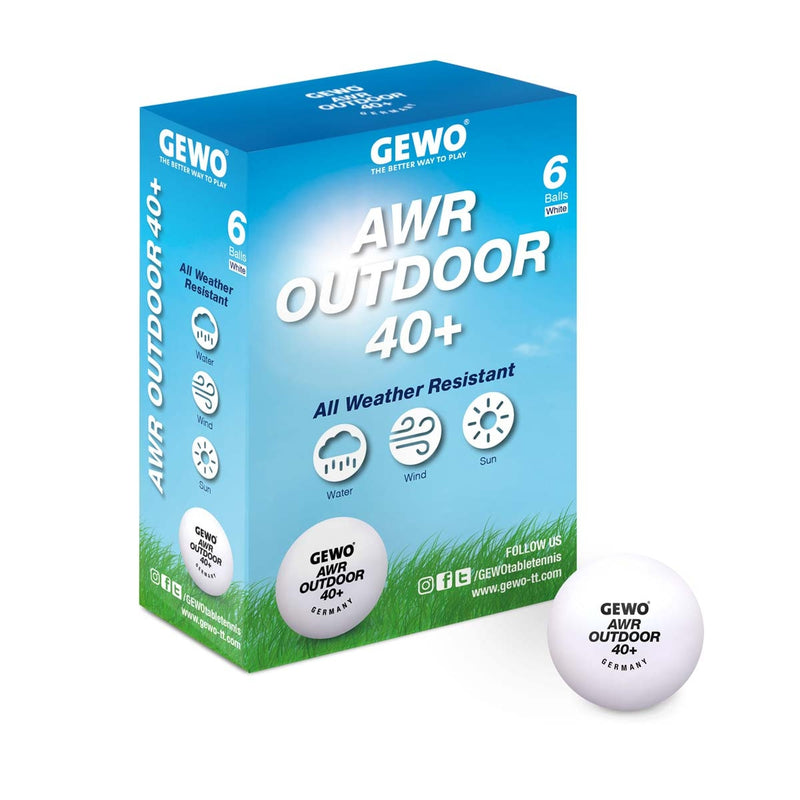 Gewo Balls AWR Outdoor40+(6) white