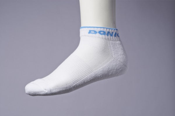 Donic sokken Rivoli wit/cyanblauw