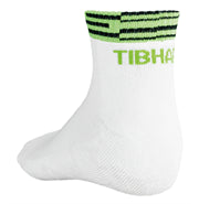 Tibhar Sokken Line wit/groen/zwart