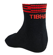 Tibhar Sokken Line zwart/rood