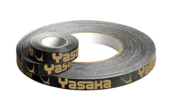 Yasaka Zijkantband 10mm/50 mtr. goud/zwart