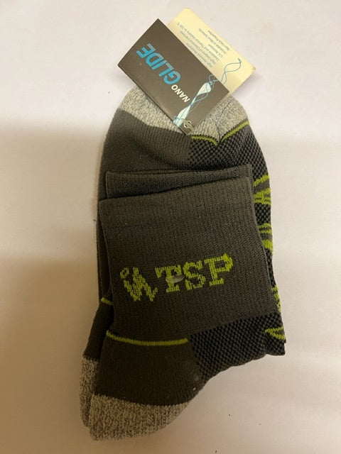 TSP Socks Nano black/grey/green