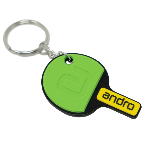 Andro Bat-Keyring green/black/yellow