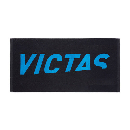 Victas Handdoek 521 zwart/blauw