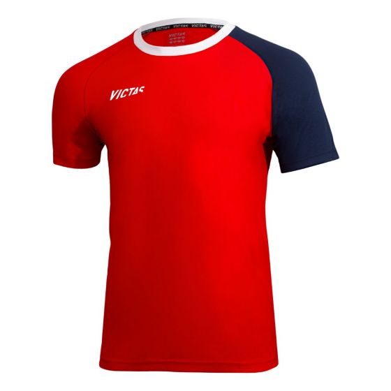 Victas T-Shirt 219 red/navy